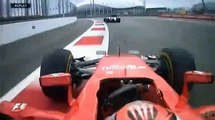 F1 2015 - Sotchi Race - Nasty move of Kimi who crash Bottas in the last lap