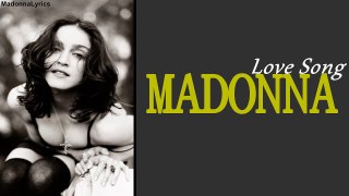 Madonna - Feat Prince - Love Song - Lyrics On Screen