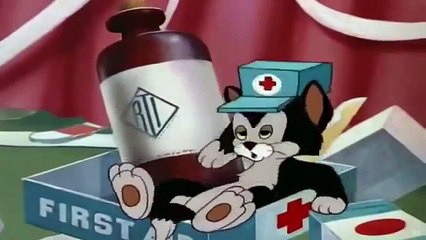 Minnie Mouse, Pluto and Figaro Cartoon - First Aiders (1944)