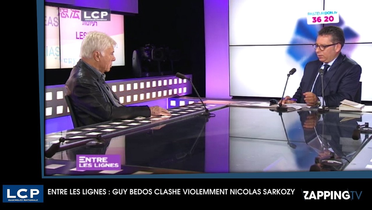Entre les Lignes : Guy Bedos tacle Nicolas Sarkozy, "C’est un menteur"