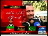 Large crowd of PTI paid workers from KPK reached Lahore to run Aleem Khan election campaign