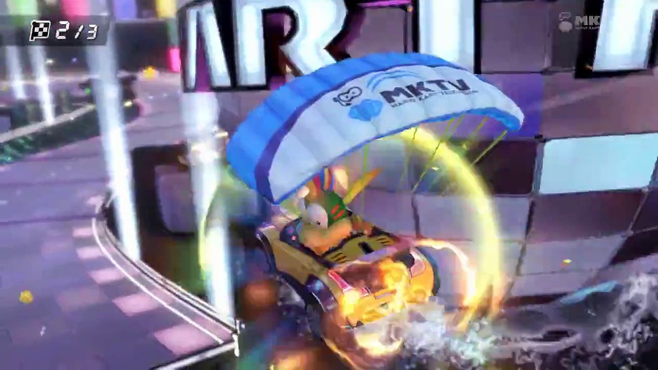 Wii U - Mario Kart 8 - Electrodrome