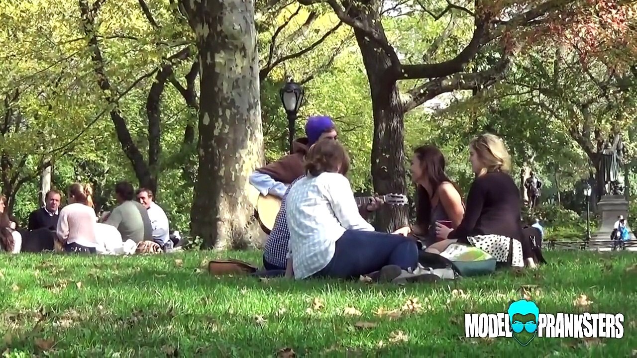 Homeless Man Picks Up Girls By Singing!