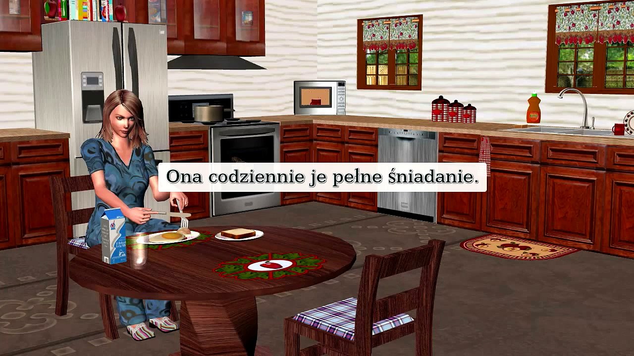 aprender polaco | Actividades diarias | frutas | animales | 1