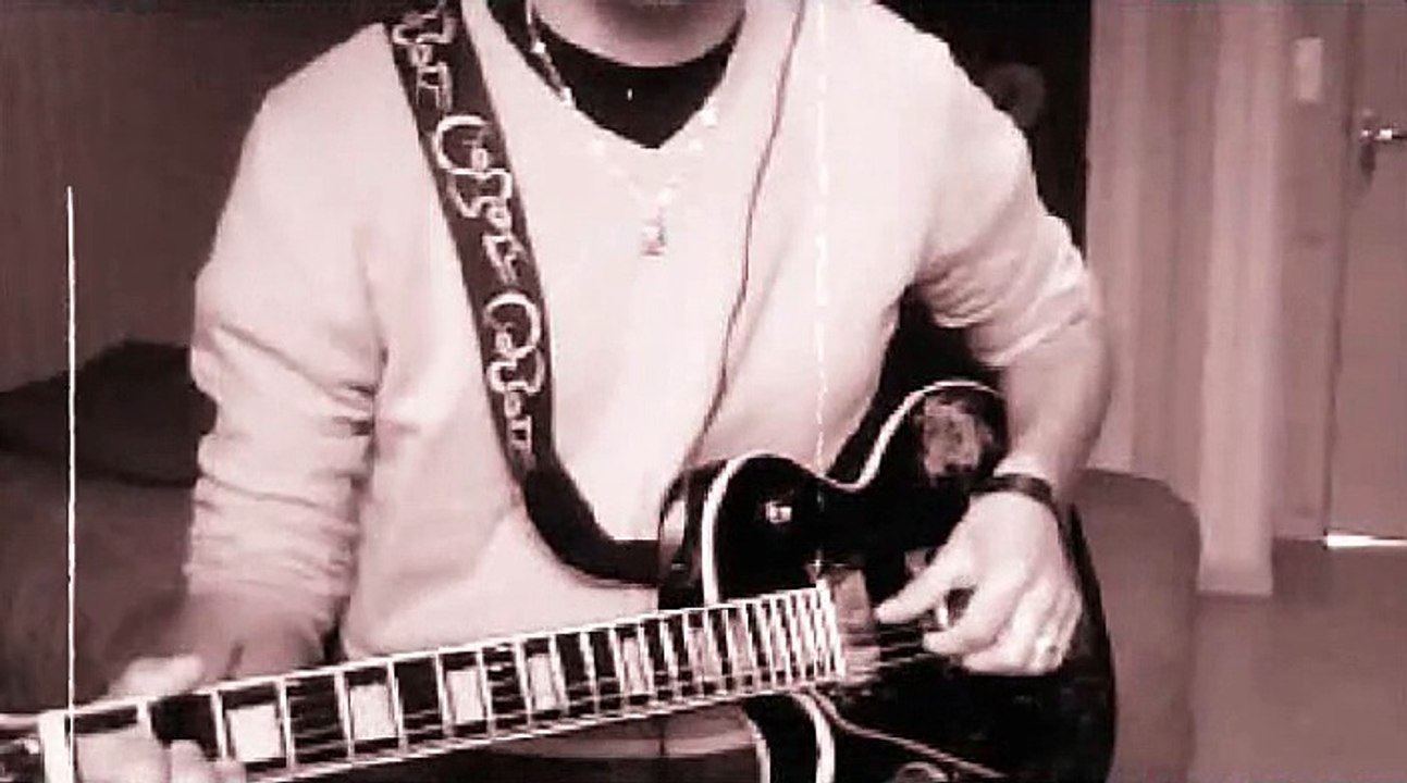 marie Johnny Halliday guitar cover