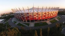 Варшавский стадион PGE Народовы с высоты птичьего полёта. Сентябрь 2015