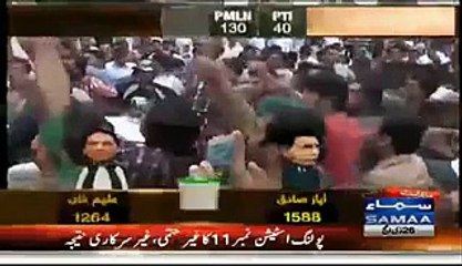 Rana Mashood Distributing Suparis In NA122