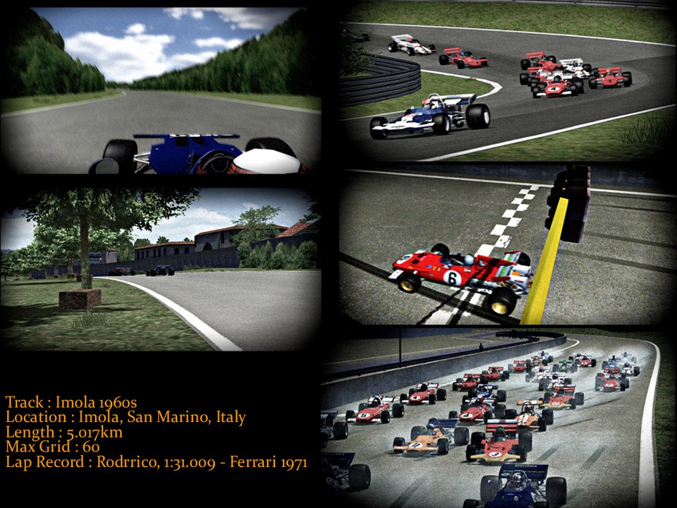 Tour de piste à Imola (60) en Chevrolet Cruze WTCC sur Rfactor