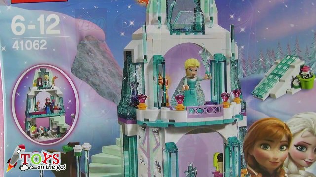 Frozen LEGO El Brillante Castillo de Hielo de Elsa Elsas Sparkling Ice Castle - Juguetes