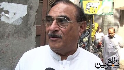NA 122 Polling Station PML (N) People Views 04