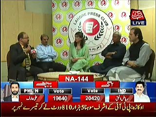 Election NA-122 Special Transmission On Abb Tak - 11th October 2015