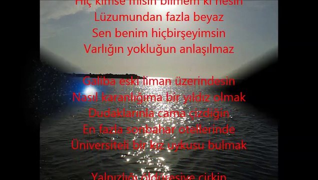 Attila İLHAN'ın Sen Benim Hiçbir Şeyimsin şiiri