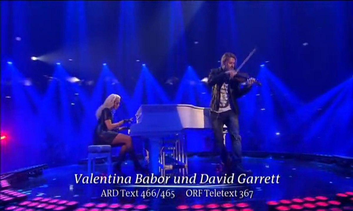 Valentina Babor & David Garrett - They Don't Care About Us 2015