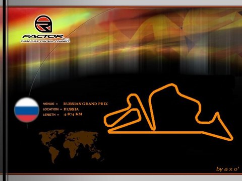 Tour de piste au Russian GP en Chevrolet Cruze WTCC sur Rfactor