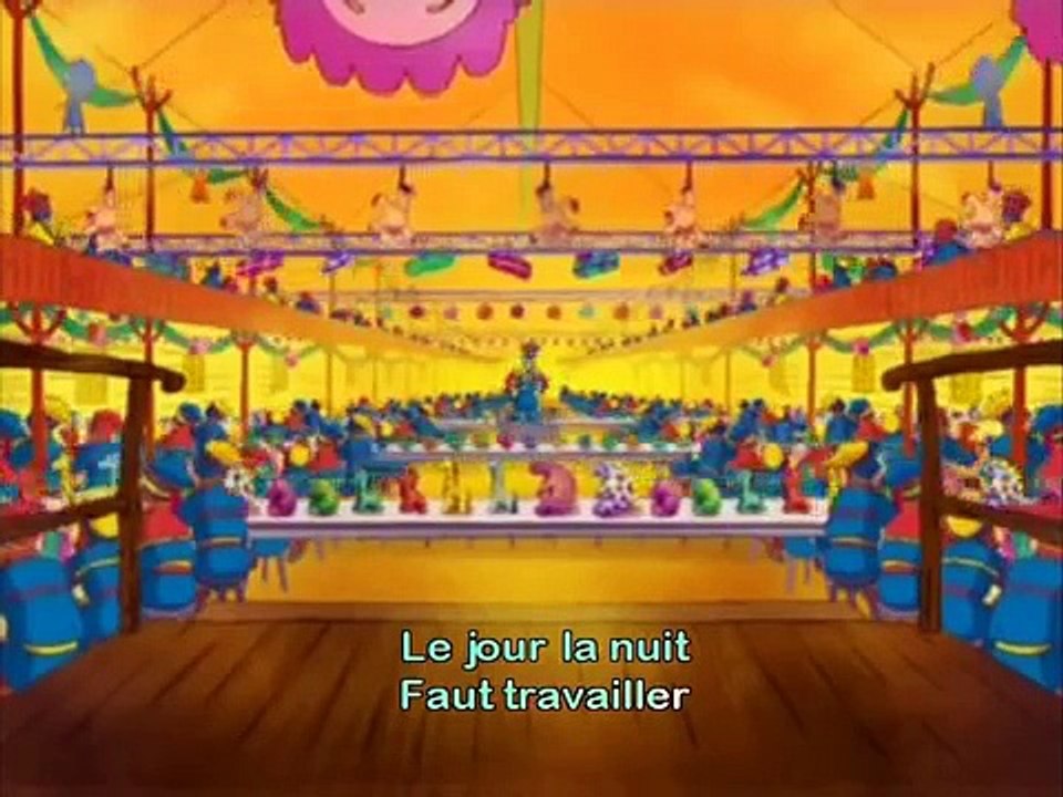 Le petit renne - 'Faut travailler' Karaoké pour les enfants  Clip musical