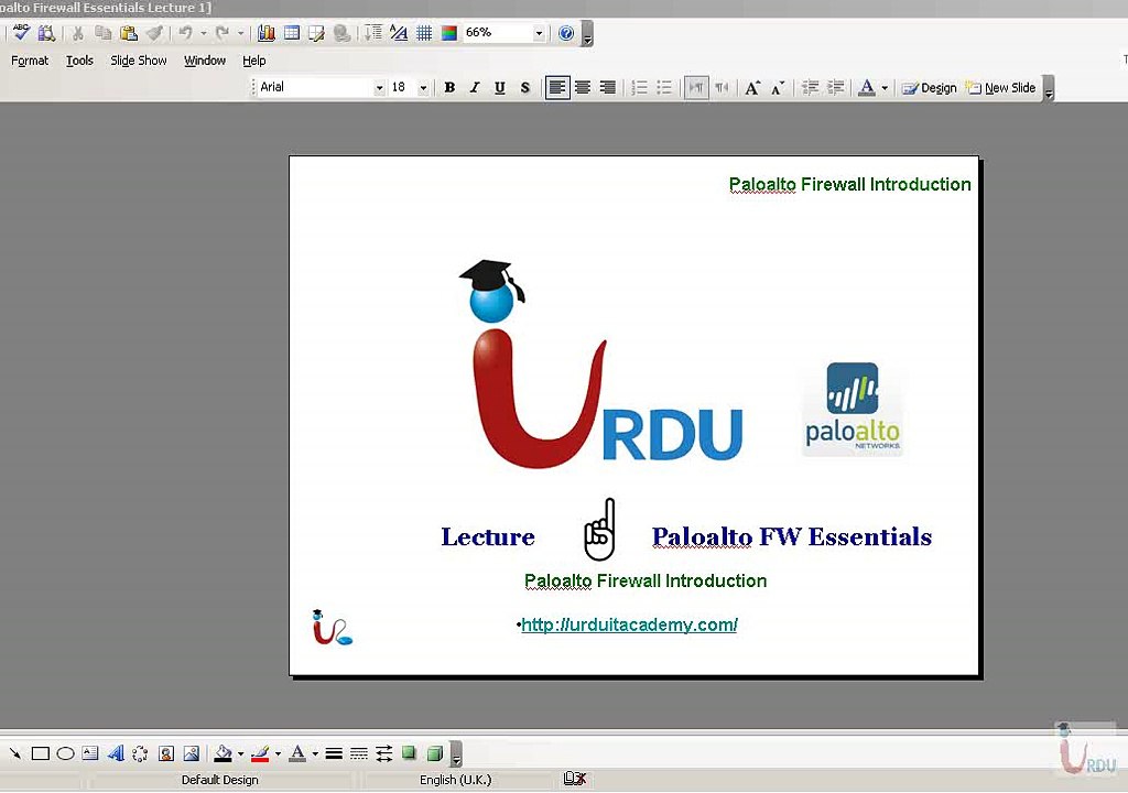 PA Firewall Essentials Lecture 1