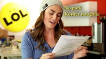 Non Observant Jews Try Going Kosher For A Week