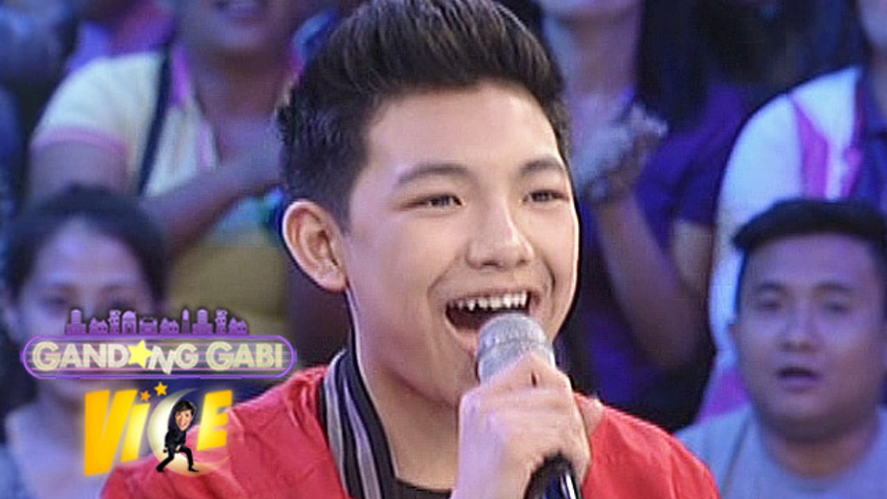 EC - Darren Espanto sings his mashup songs on GGV