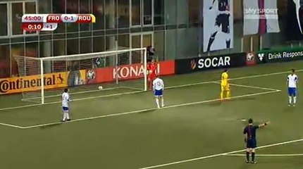 Budescu Fantastic Goal - Feroe Islands 0-2 Romania  11 October 2015