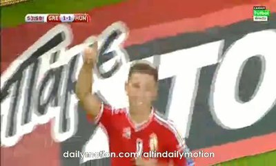 Krisztian Nemeth Fantastic Goal - Grecce 1-2 Hungary - Euro 2016 - 11.10.2015