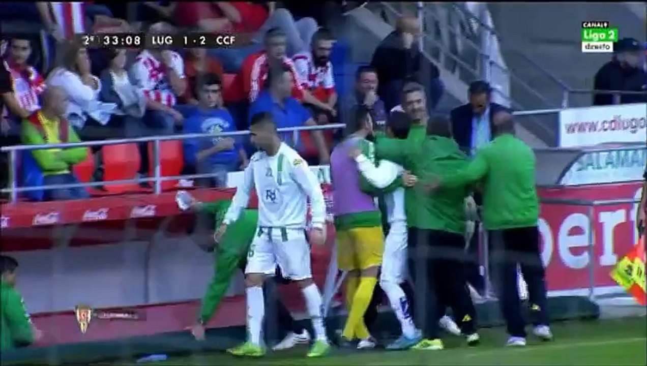 1-2 Jean Paul Pineda Goal Spain  Segunda Division - 11 October 2015, CD Lugo 1-2 Córdoba CF