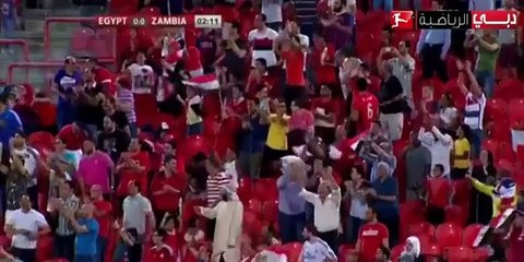 هدف أحمد حسن مذهلة - مصر 1-0 زامبيا مباراة ودية 2015‬