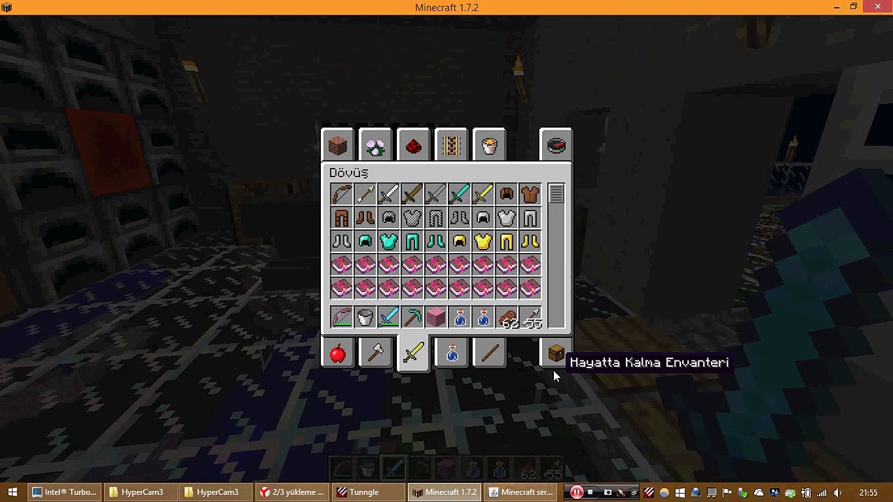 minecraft iteme efsun basma