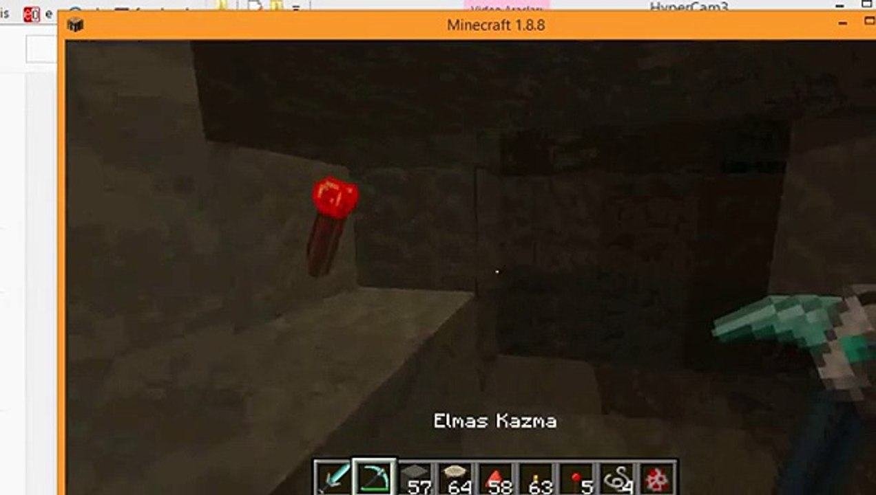minecraft akıl almaz elmas damarı