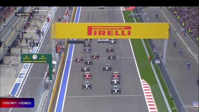GP Russia, la partenza super Raikkonen