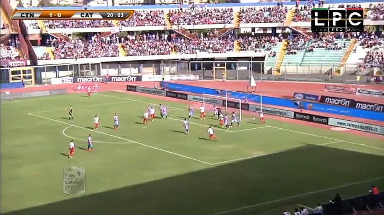 Hilights Catania-Catanzaro 4-1
