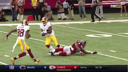 Falcons Matt Ryan pass intercepted by Redskins Trenton Robinson