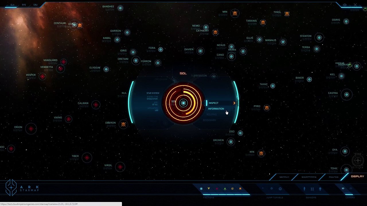 Star Citizen - Star Map