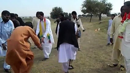 Punjabi folk dance with dhoal and Ludi dance