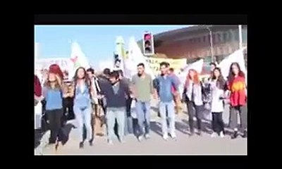 Turkey Ankara - Twin bomb blast in Peace rally