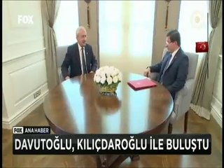Ahmet Davutoğlu ile buluşan Kemal Kılıçdaroğlu iki Bakanın istifasını istedi