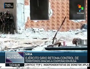 Ejército sirio retoma el control de Daria gracias a Rusia