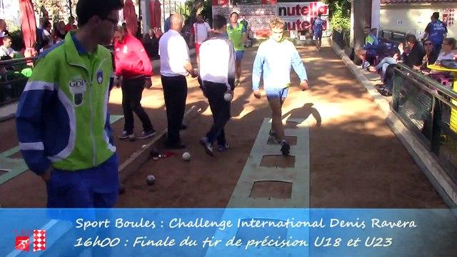 Finales tir de précision U23 et U18, Challenge International Denis Ravera, Sport Boules, Monaco 2015