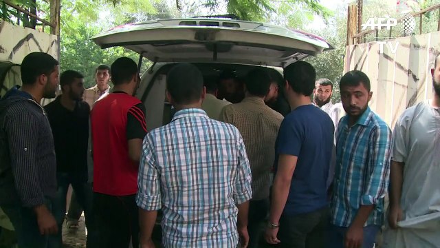 Funérailles de deux Palestiniennes tuées à Gaza