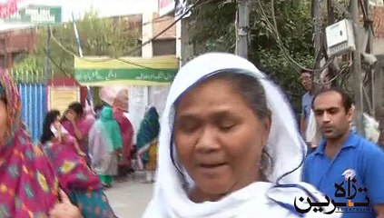 NA 122 Polling Station PML (N) People Views 12
