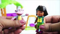Pig George e Peppa Pig Conhecem a Casa na Árvore do Botas Dora Aventureira Brinquedos Disn