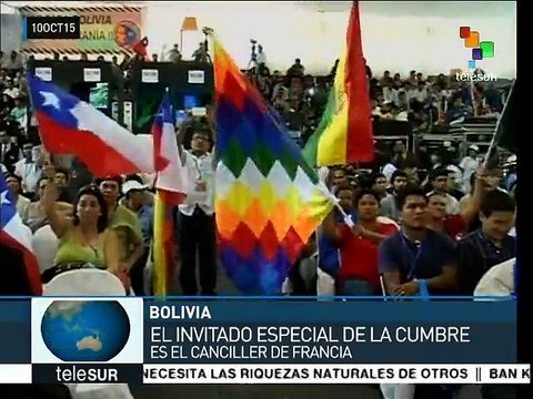 Evo Morales: El capitalismo es el cáncer de la madre tierra