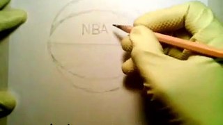 How To Draw A Basketball NBA Easy como dibujar una pelota de baloncesto basquet Fun2draw