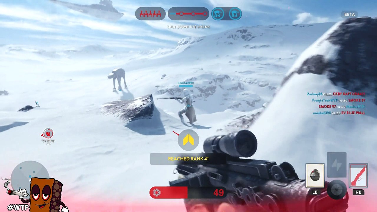 NEW STAR WARS BATTLEFRONT BETA GAMEPLAY "GOING HAM ON FOOLS" (TRYING THE GAME OUT)