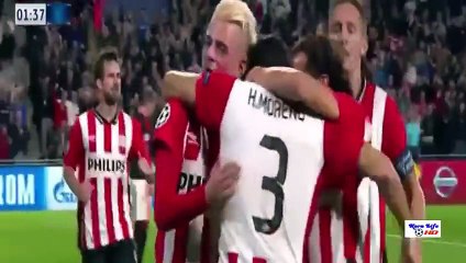 PSV Eindhoven vs Manchester United 2-1 All Goals  2015