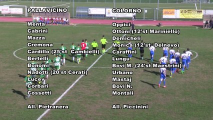 Eccellenza: Pallavicino - Colorno 1-1, highlights e interviste