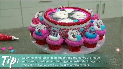 How You Can Apply Edible Photos to Fondant - Edible Image Supplies