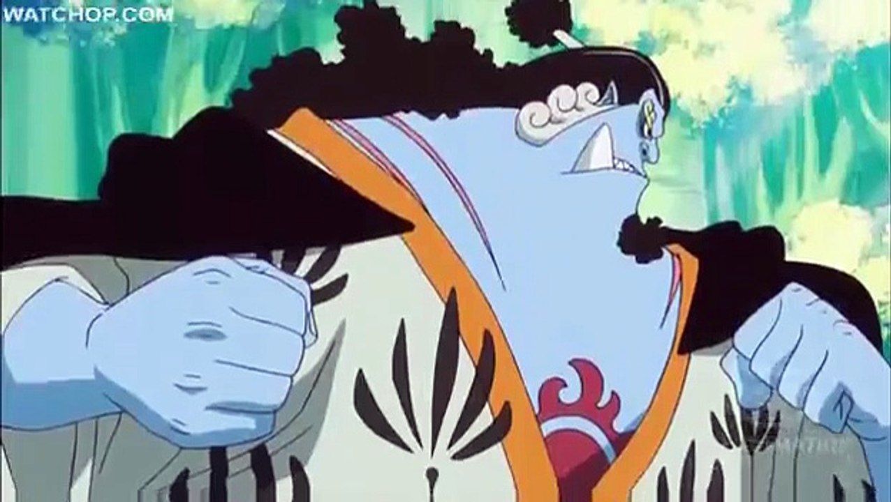 One Piece funny scene - Luffy, Sanji and Jinbe epic fail