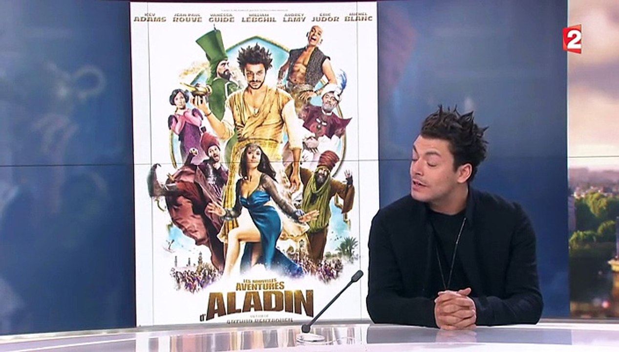 Cinéma : Kev Adams présente "Les nouvelles aventures d'Aladin"