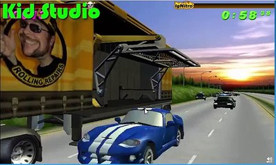 Xe ô tô cảnh sát đuổi bắt cướp Police car Police chase Hoạt hình