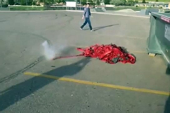 Взрыв 100 тысяч петард!